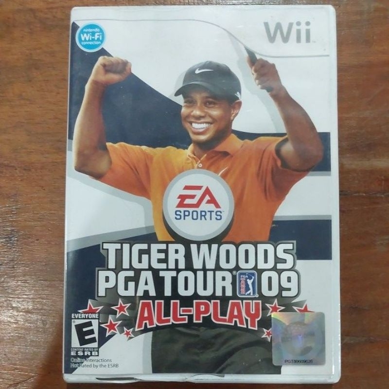 Jogo Nintendo Wii Tiger Woods PGA Tour 09 All Play - Original Usado