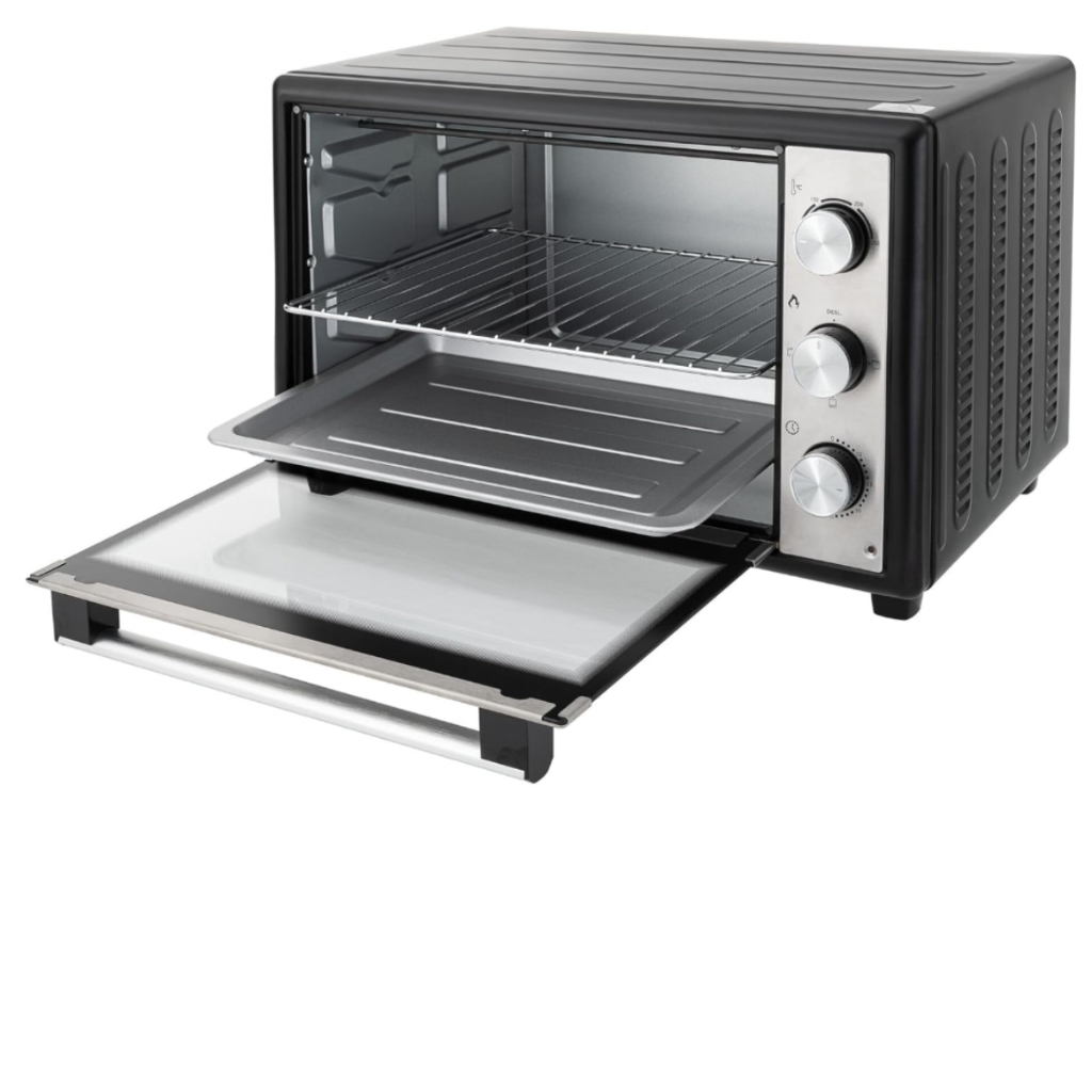 Forno Elétrico 46L 1600w 127v e 1800W 220v Timer Controle Temperatura Tamanho Família