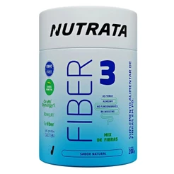 Nutrata Fiber 3 Pote 200g - Mix de Fibras Solúveis Prebióticas