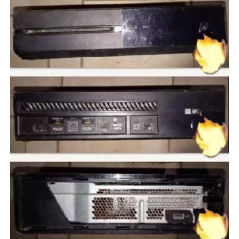 Xbox one(não testado)+*adaptador vga para  HDMI* +(placa com acessórios)aparentemente não mexido*usado*