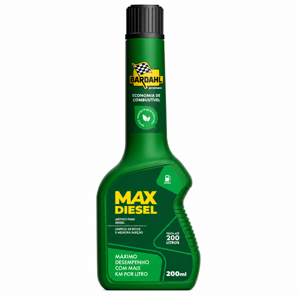 Aditivo Para Combustível Diesel Bardahl Max Diesel 200ml Kit Caminhão Limpeza Automotiva Tanque