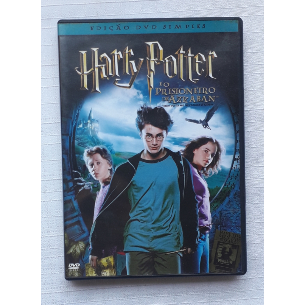 Dvd Harry Potter e o Prisioneiro de Azkaban (original)