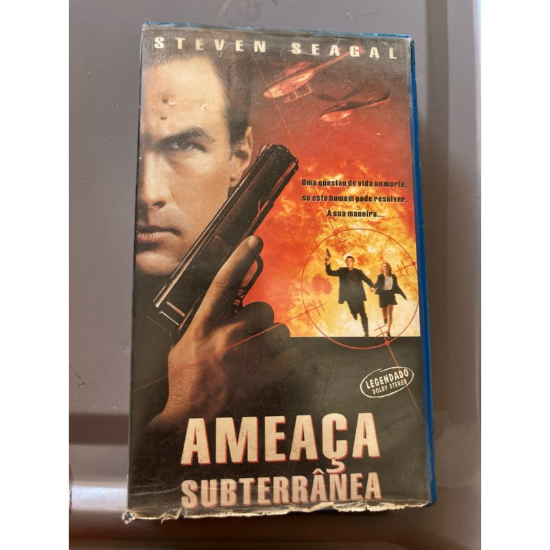 Fita Cassete Vhs Filme! Ameaça Subterrânea! Original!