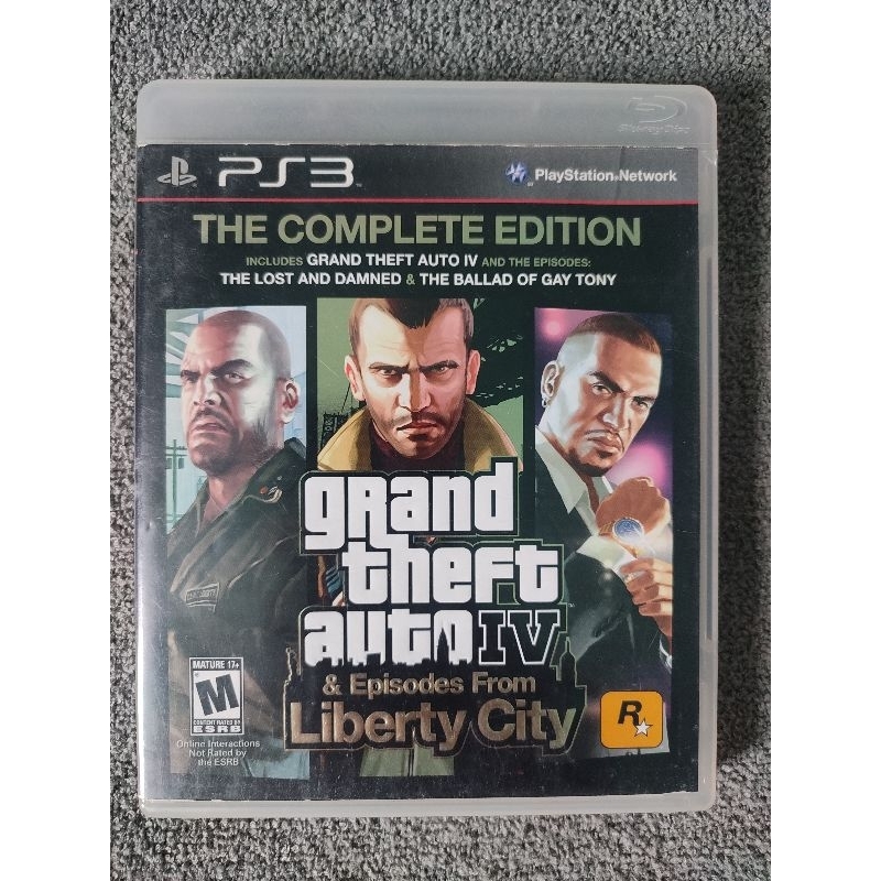 GTA 4 Episodes From Liberty City The Complete Edition PS3 - Grand Theft Auto IV PS3
