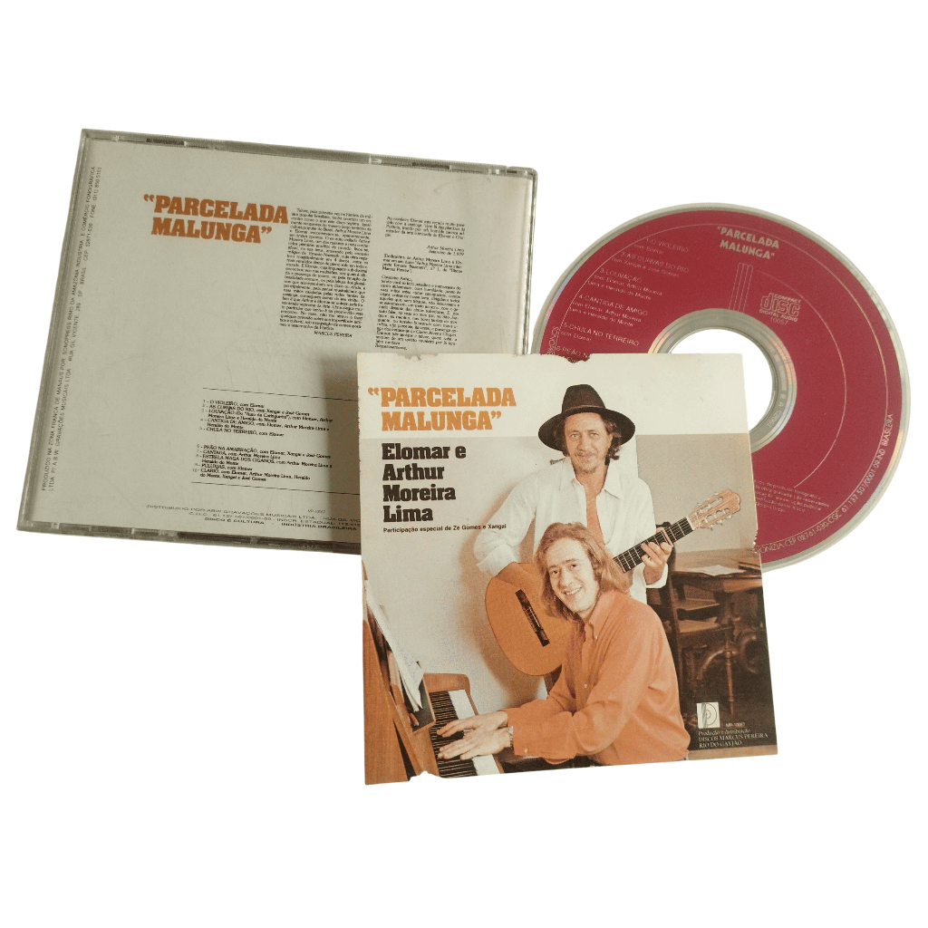 Cd - Elomar e Arthur Moreira Lima  - Parcelada Malunga