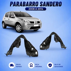 Parabarro Sandero 2008 2009 2010 2011 2012 2013 2014 Compatível C/ Logan 2007 A 2013