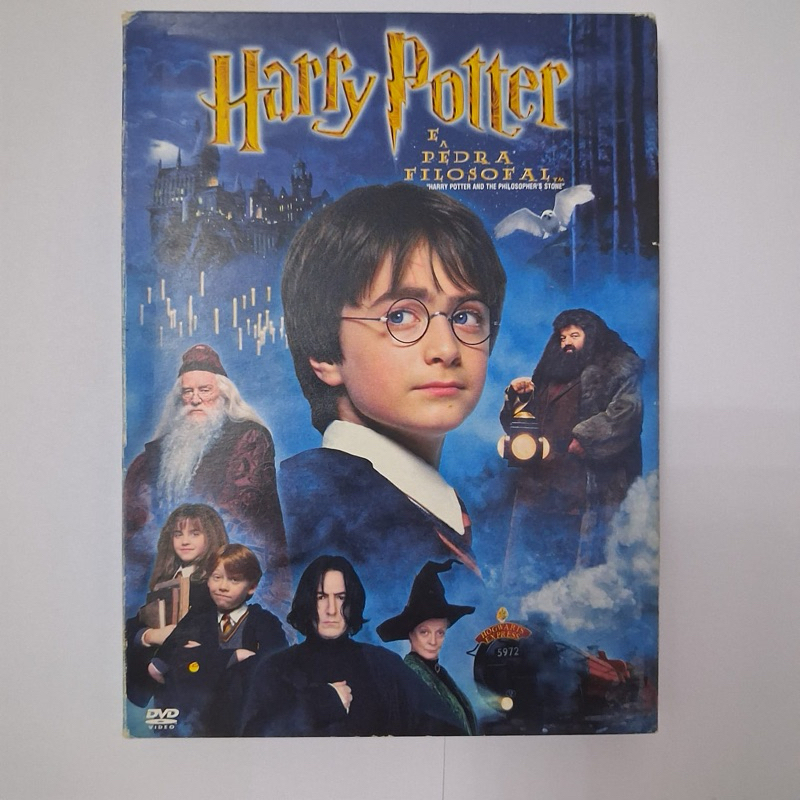 DVD Harry Potter: E A Pedra Filosofal - Duplo (Caixa Papel)