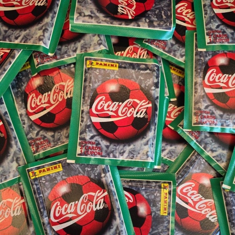 Lote 10 Envelopes Coleção Coca Cola 1997 Envelope Verde Lacrados
