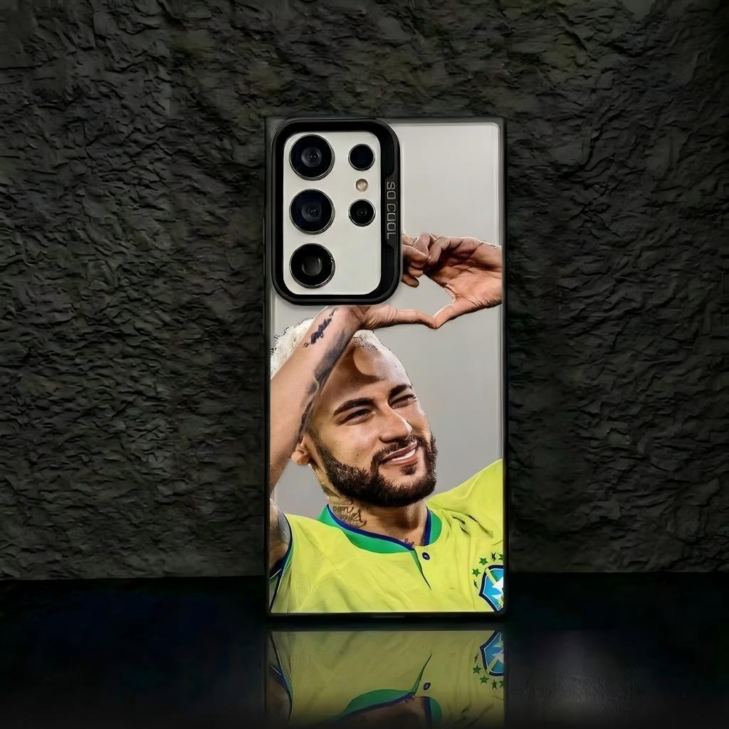 Compatível com Samsung S24 Ultra, S26, S25 Ultra, S24 FE, S25 FE, S26 Ultra, S23, S22, S21, S20 e outros. Versão Neymar.