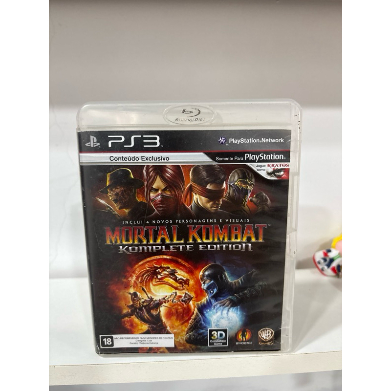 Mortal Kombat Complete Edition Ps3 Original mídia física