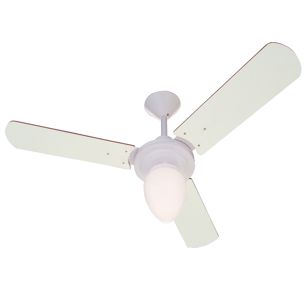Ventilador de Teto Aliseu Ice Com Controle de Parede -  Com pás de madeira