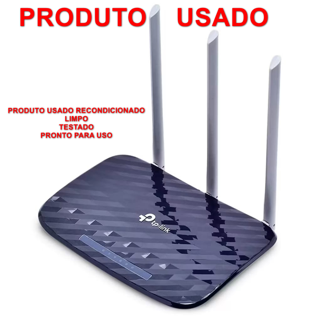 Roteador TP-Link Archer C20 AC750 Wi-Fi Dual Band 2.4GHz e 5GHz – Alta Velocidade e Estabilidade internet potente