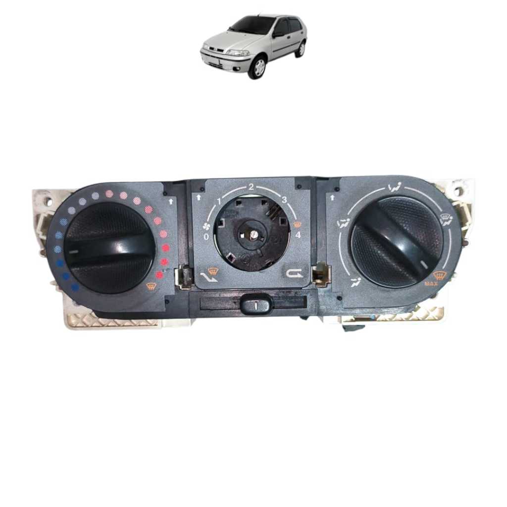 Comando Ar Condicionado Painel Fiat Palio 2001/2012 Detalhe
