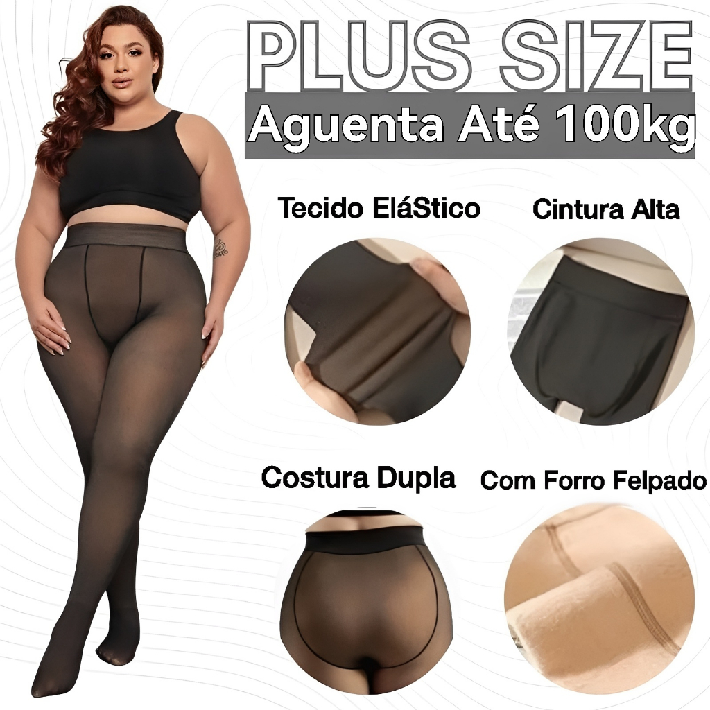 ROMANTIC CROWN Meia Calça Térmica Modelagem cor curvilíneo pea ensidad Traida De Lã Quente