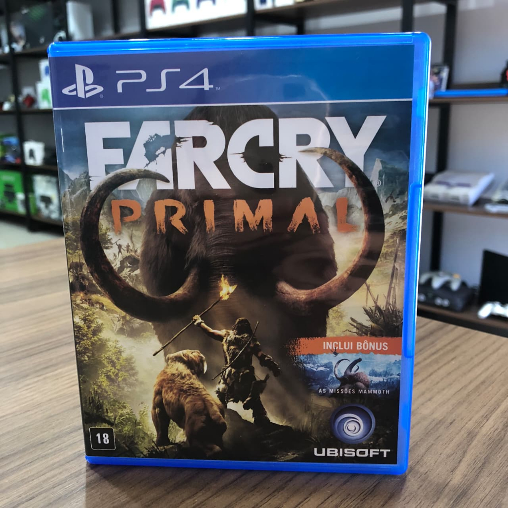 Jogo Far Cry Primal Ps4 Mídia Física Original Usado