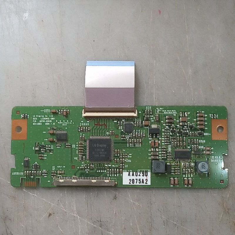placa t-con é flet tv Philips 26PFL3404/78 cód 6870C-0263B