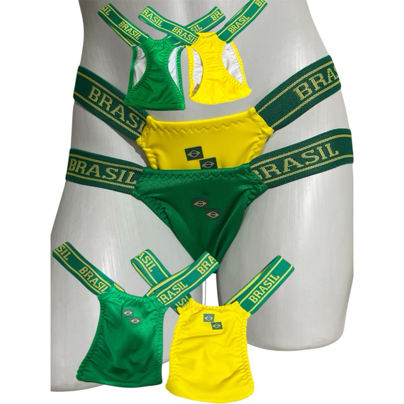 calcinha  de aquendar moda trans kit 2 peças