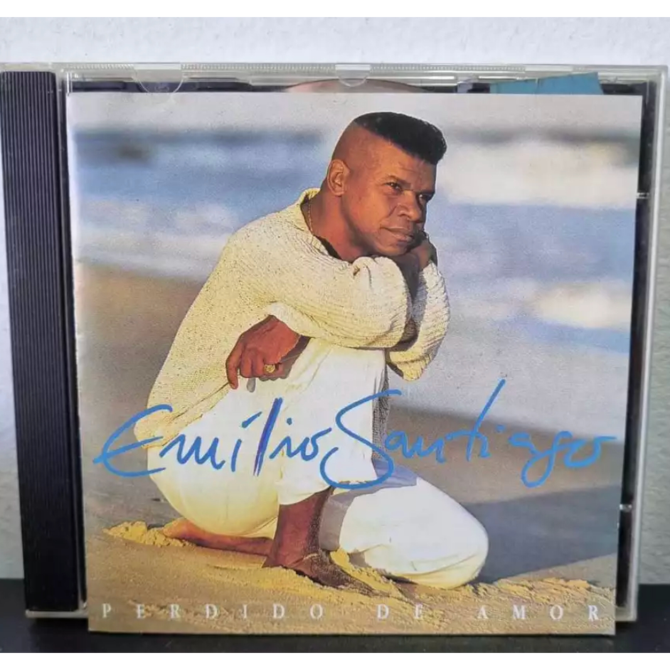 CD Emílio Santiago – Perdido de Amor / Original = Som Livre / Part. Luiz Melodia
