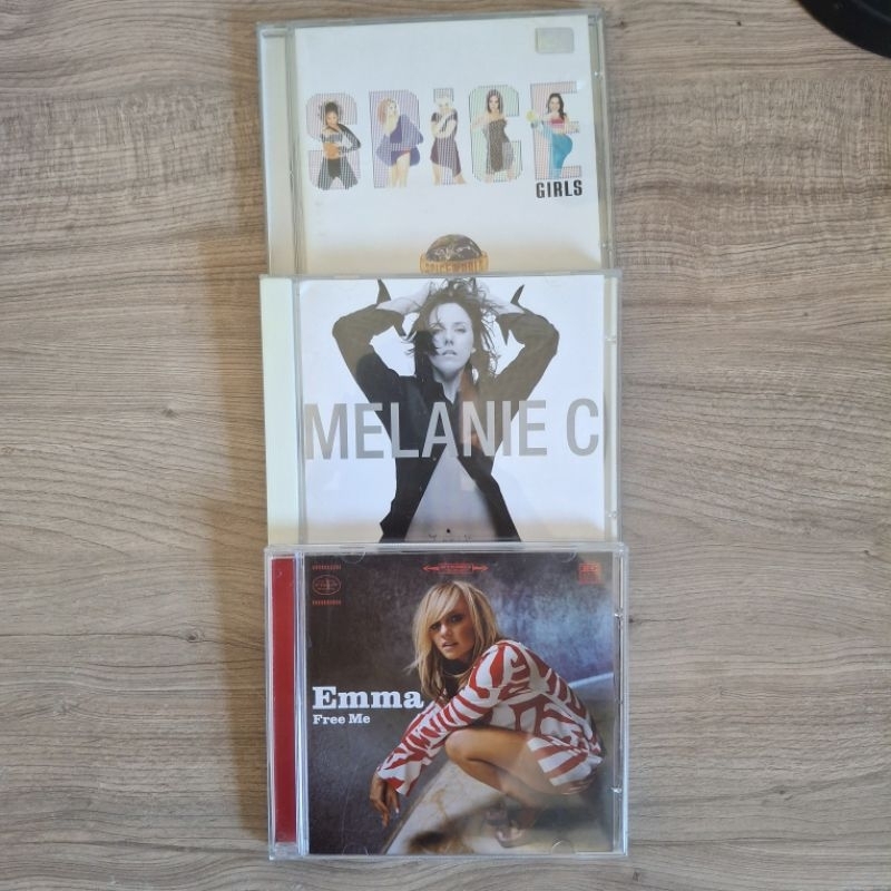 Kit 3 cd's (Spice Girls, Emma Bunton,  Melanie C, Geri halliwell, Victoria Beckham,  Melanie B)