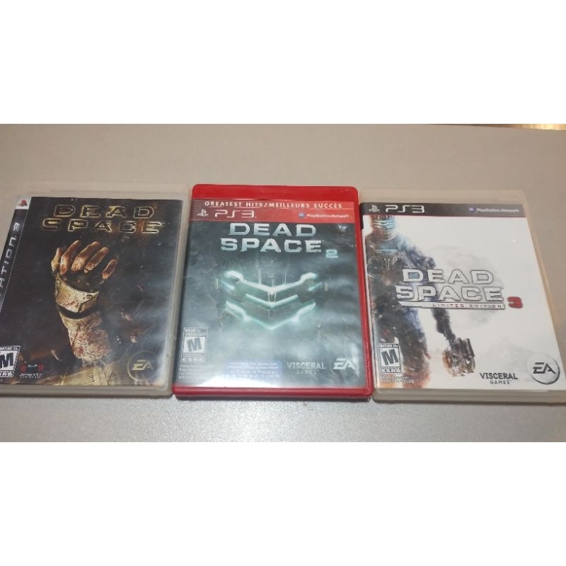 dead space 1 ,2 e 3 coleção ps3