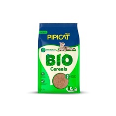 PIPICAT GRANULADO SANITARIO BIO CEREAIS 2,2 KG  - PELLETS DE CEREAIS