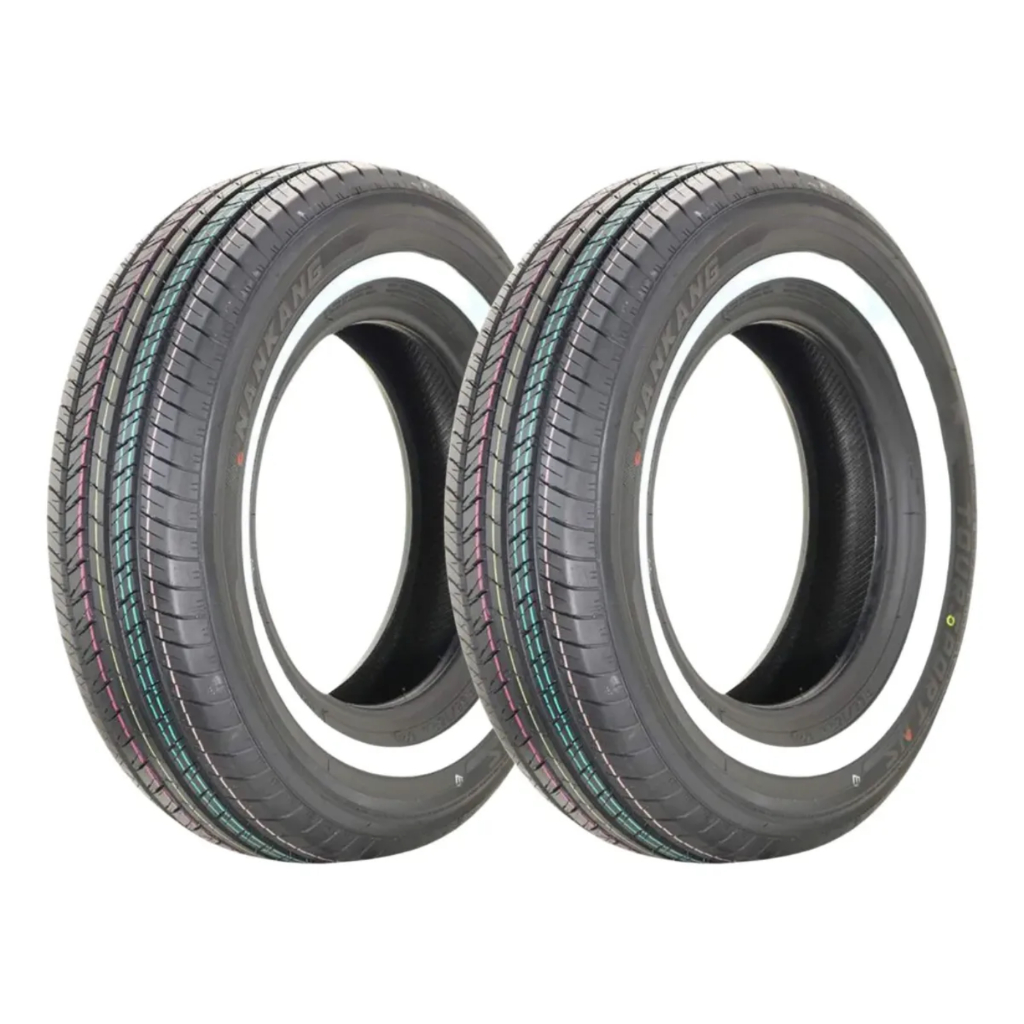 Kit 2 Pneu 195/75r14 92h Nankang N-605 Friso Branco