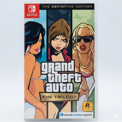 Grand Theft Auto The Trilogy The Definitive Edition Switch AS Midia Fisica
