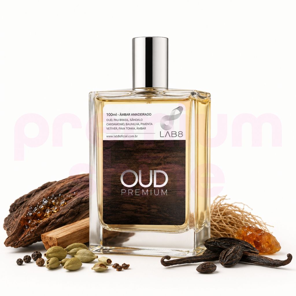 Perfume OUD Premium Lab 8 EDP 100ml Masculino