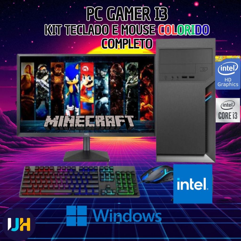 Aproveite - PCs Gamers Computador com jogos instalados - Escolha o seu!