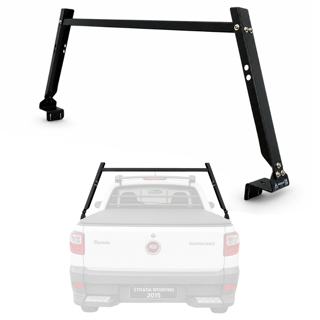 Rack Goleira De Caçamba Removível Fiat Strada Working 2014
