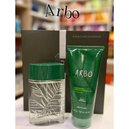 Kit ARBO (1 Arbo Tradicional 100ml + 1 shower gel cabelo e corpo 200g) Presente