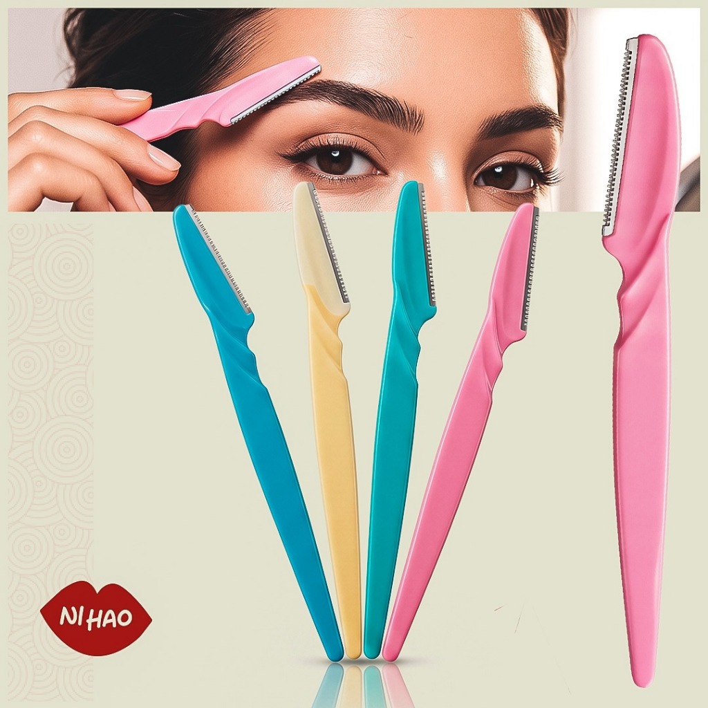 Kit 3/6/12/18 Lâmina Sobrancelha Rosto Navalha Navalhete Depilação Facial sobrancelhas buço e axila