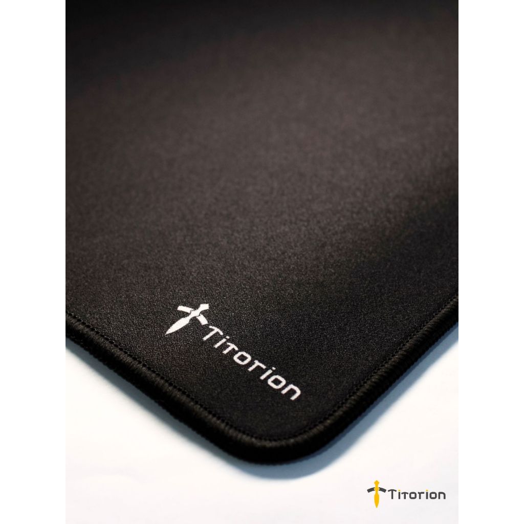 Mouse Pad Gamer APEX Control Profissional 49x42 Deskpad Branco Preto Hexágono Ergonômico Titorion