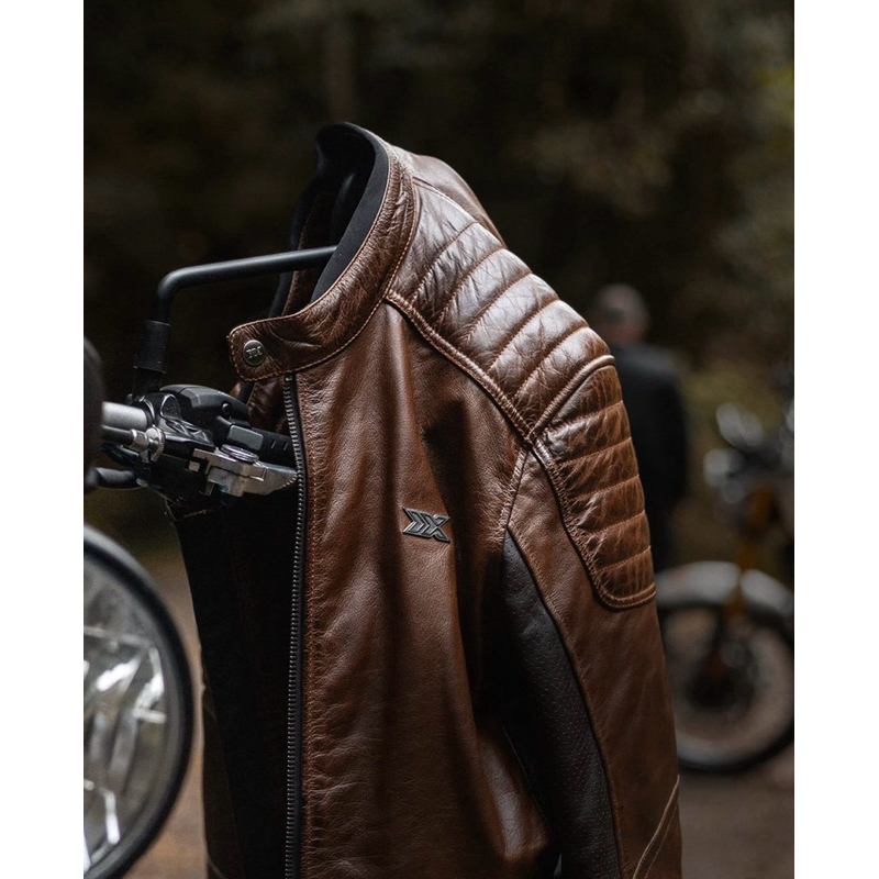 Jaqueta Texx Rebel Masculina Couro Macio Premium Moto Motociclista — imagem 2 de 2