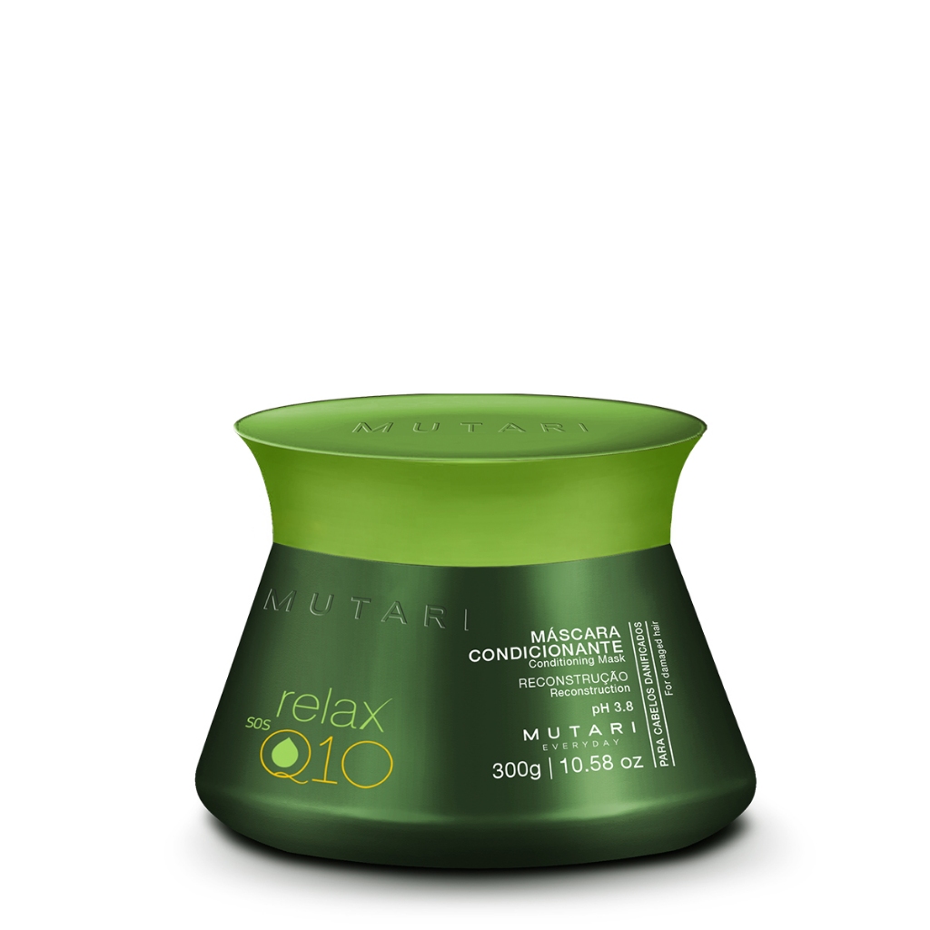 Máscara SOS Q10 Mutari 300g Everyday Relax Pós Quimica