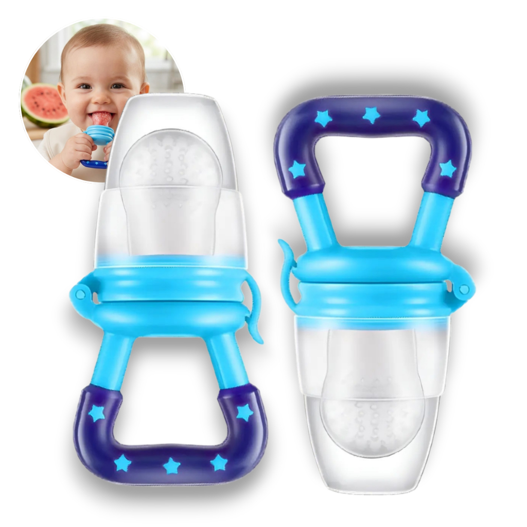 Chupeta Alimentadora Kit 2 Und Infantil Frutas Papinha Introducao Alimentar Pratica
