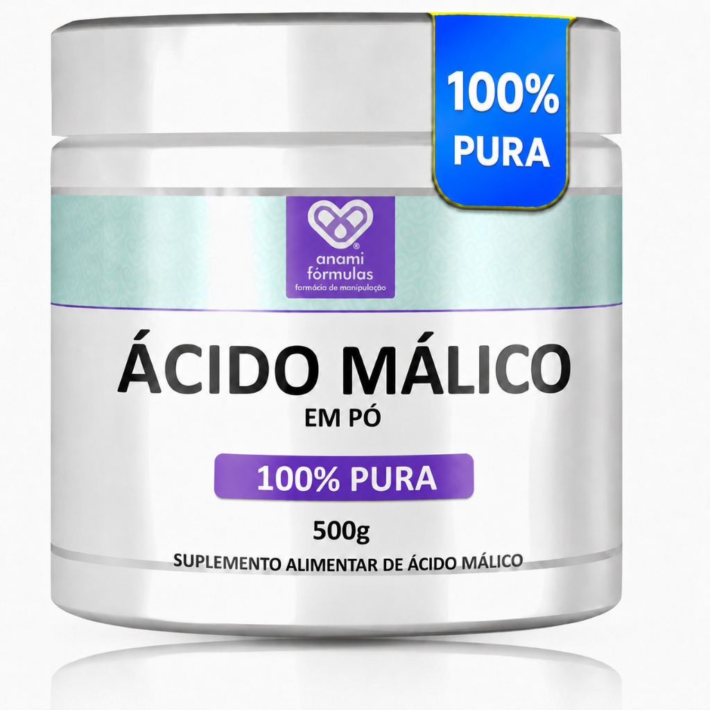 Ácido Málico 500g - 100% Puro