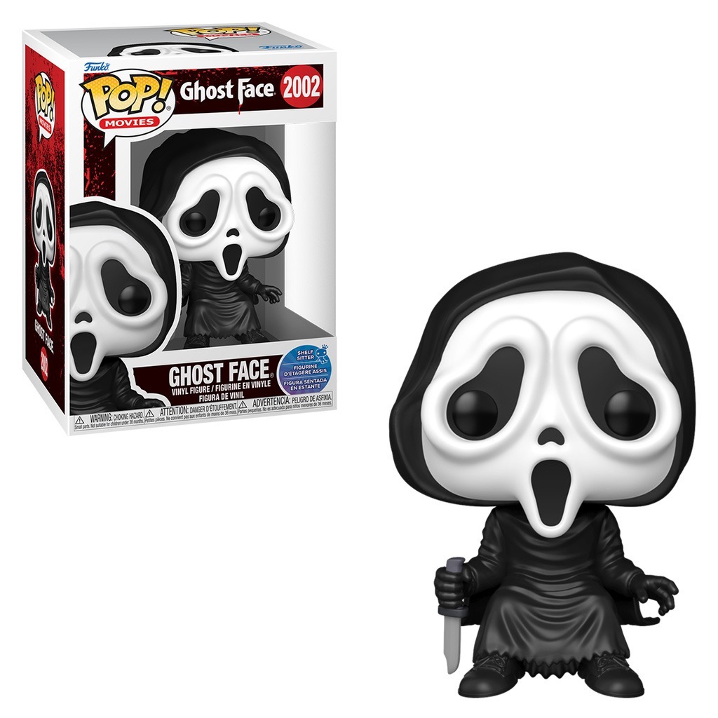 FUNKO POP GHOST FACE GHOST FACE SIT 2002 NOVO ORIGINAL