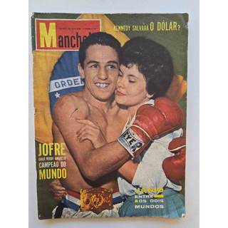Revista Manchete Nº 450 - Dez/1960 - Éder Jofre Campeão Mundial / Miss Guanabara / Morte de Clark Gable