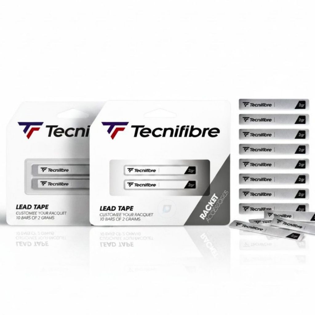 20 Lead Tape Peso Adesivo Chumbo Tecnifibre Raquete 2g Beach Tennis Tênis Pickoball