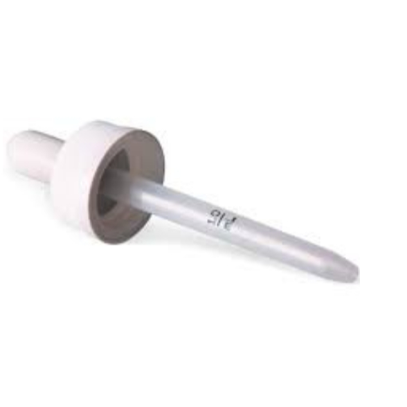 Dosador Pipeta Conta Gotas Aplicador 1 ML Original Da Marca Dosador Rosqueável, com precisão e facilidade de uso
