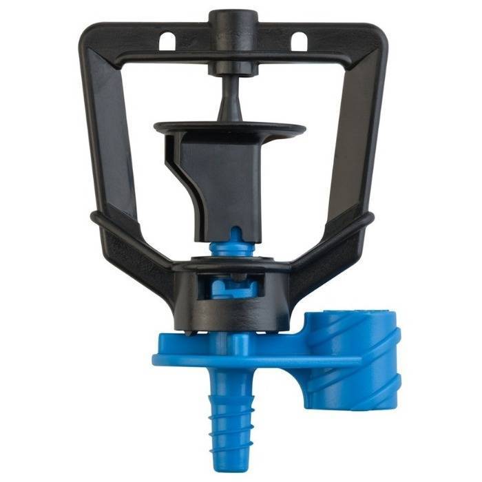Microaspersor Rondon Ultra 64 L/h Rotor Negro – Bocal Azul Escuro – Rivulis SBC 100 Unidades