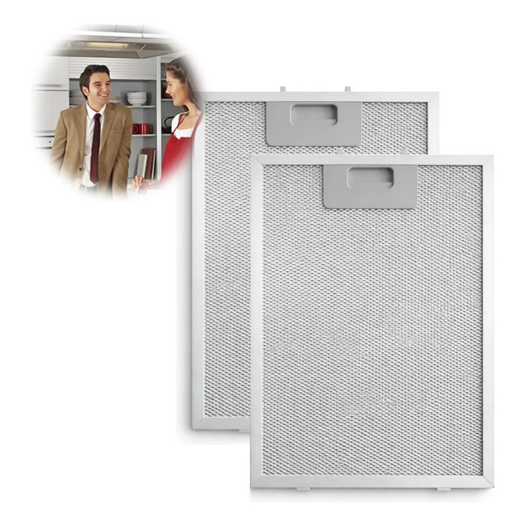 2 Filtros Alumínio Para Coifa Electrolux 60cts 60cx 26x32cm