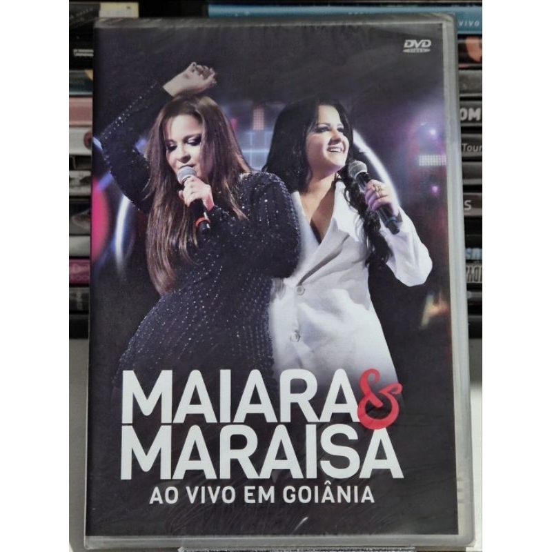 DVD MAIARA E MARAISA - AO VIVO EM GOIÂNIA  - LACRADO DE FÁBRICA