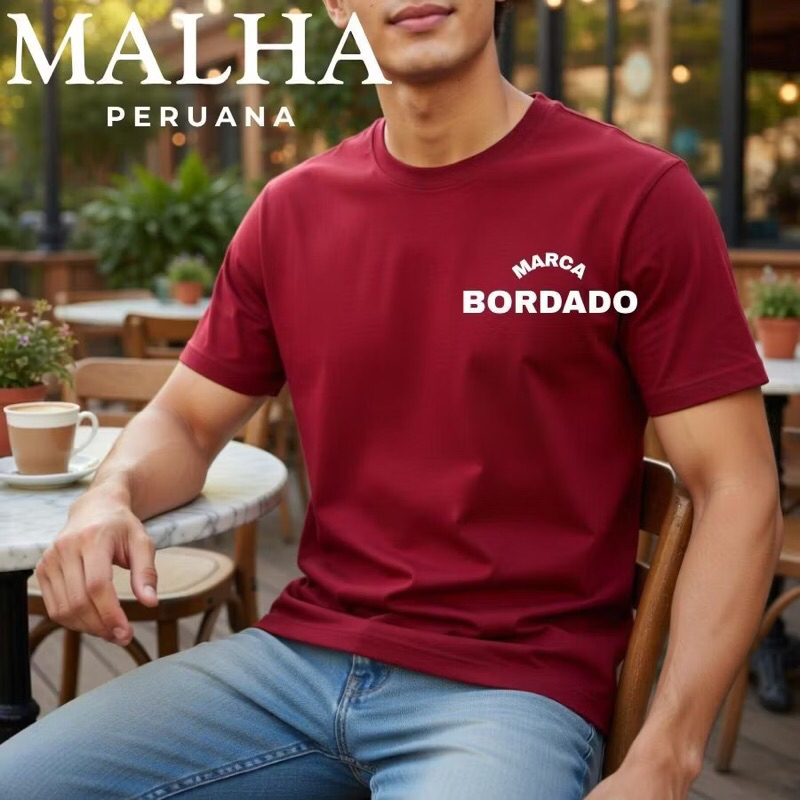 Camisetas Malha Peruana - 40.1 - Marcas Variadas