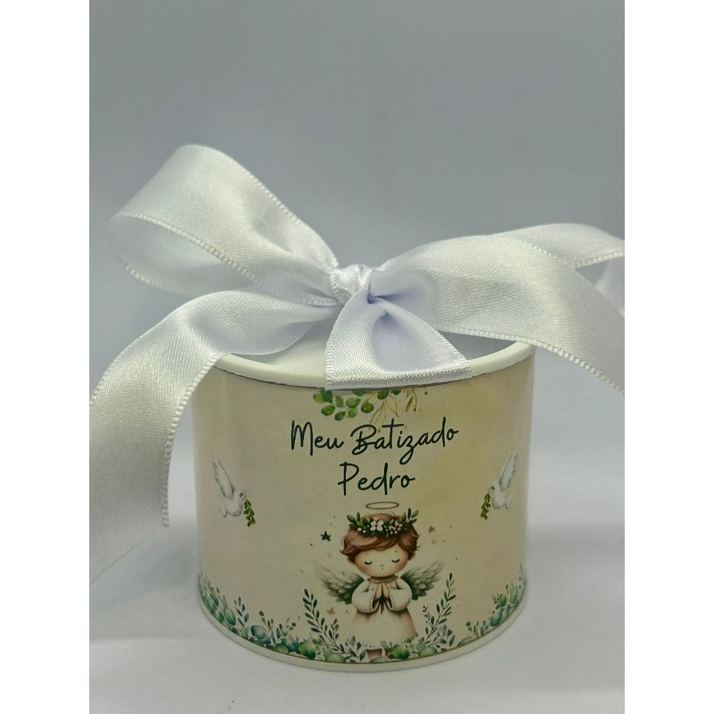 Kit tubolatas personalizadas Batizado •Lembrancinha maternidade| batizado |aniversário|chá de bb•5x6