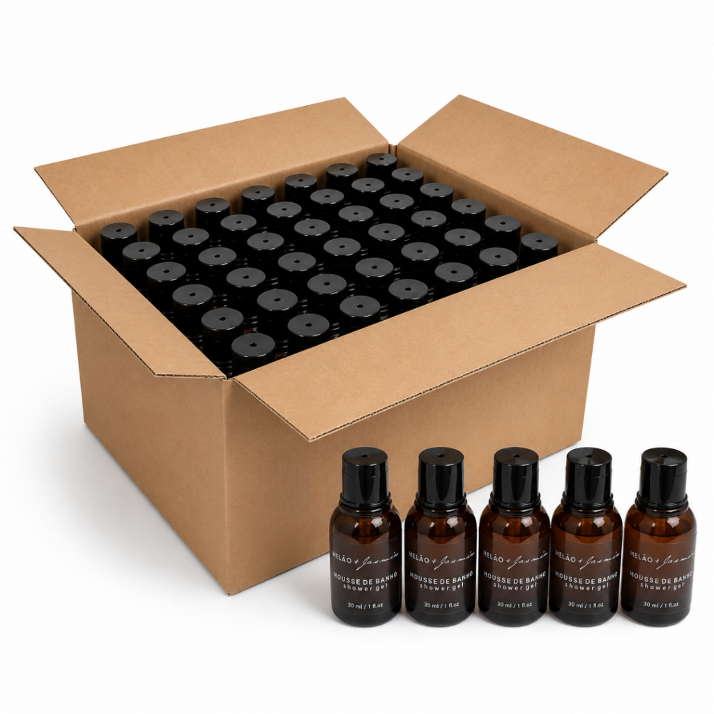 Amenities Hotel Realgems Mousse de Banho Melão Jasmim 30ml 50 100 150 Un