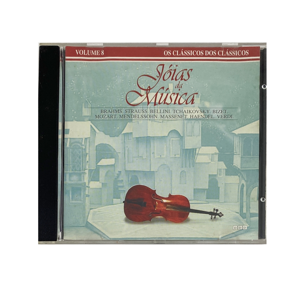 Cd – Coletânea Clássica - Jóias da música - Caras - Volume 8