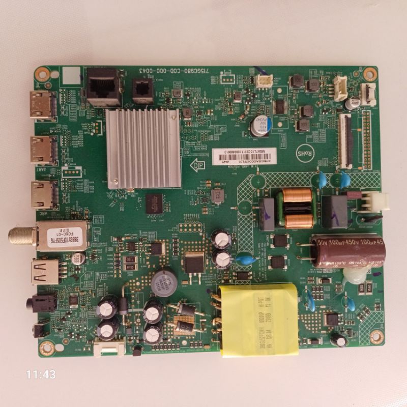 Placa Principal Tv Aoc 43s5135/78 E43mo2nsarb43nb Ver Versão