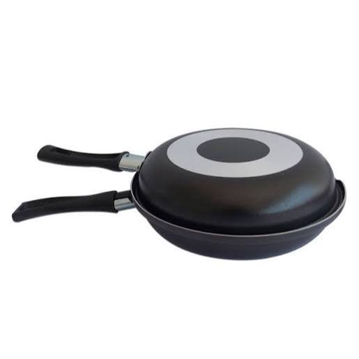 Omeleteira Antiaderente 18 Cm Preta Teflon Panquequeira, Tapioqueira Teflon